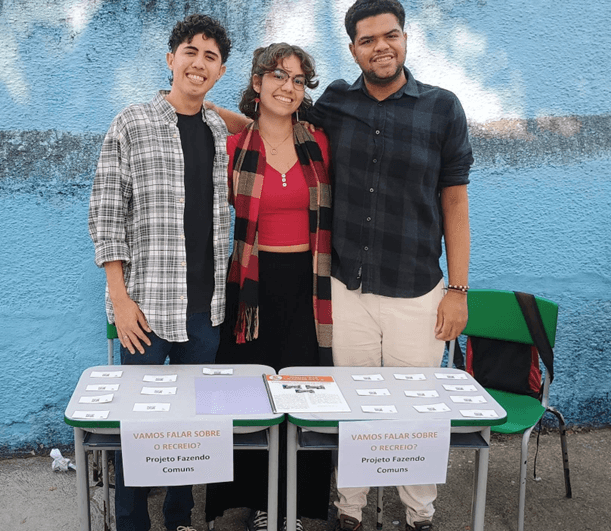 Projeto Fazendo Comuns participa de Festa Agostina promovida por escola parceira